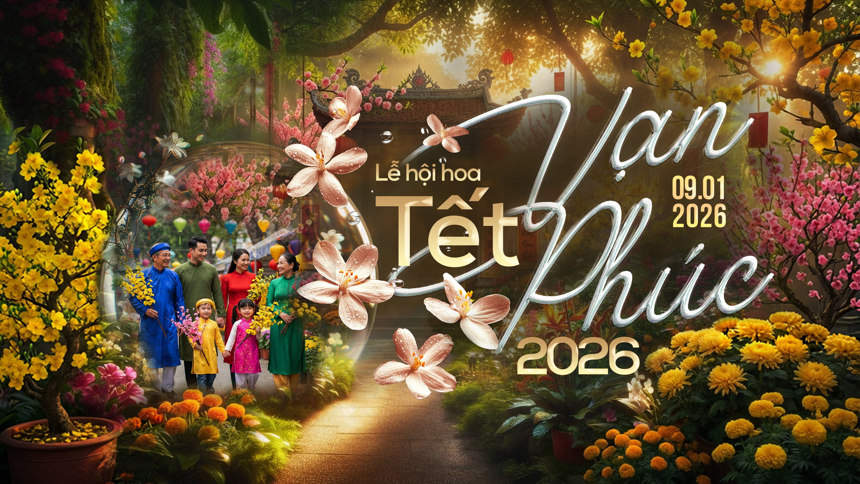 LỄ HỘI HOA TẾT VẠN PHÚC 2026